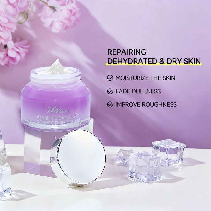 DR.ROSEVA Private Label Brightening Vitamin E Dark Spot Corrector Face Cream Dark Spots Skin Remover Whitening Correcting